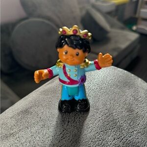 Charming Royal Prince Action Figure with Crown